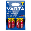 Batteria alcaline varta max power aa lr6 4 unitÀ-0