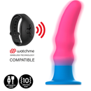Mythology kuno utopia dildo s - vibratore watchme compatibile con tecnologia wireless-3