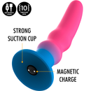 Mythology kuno utopia dildo s - vibratore watchme compatibile con tecnologia wireless-2