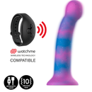 Mythology dion galactic dildo s - vibratore watchme compatibile con tecnologia wireless-3