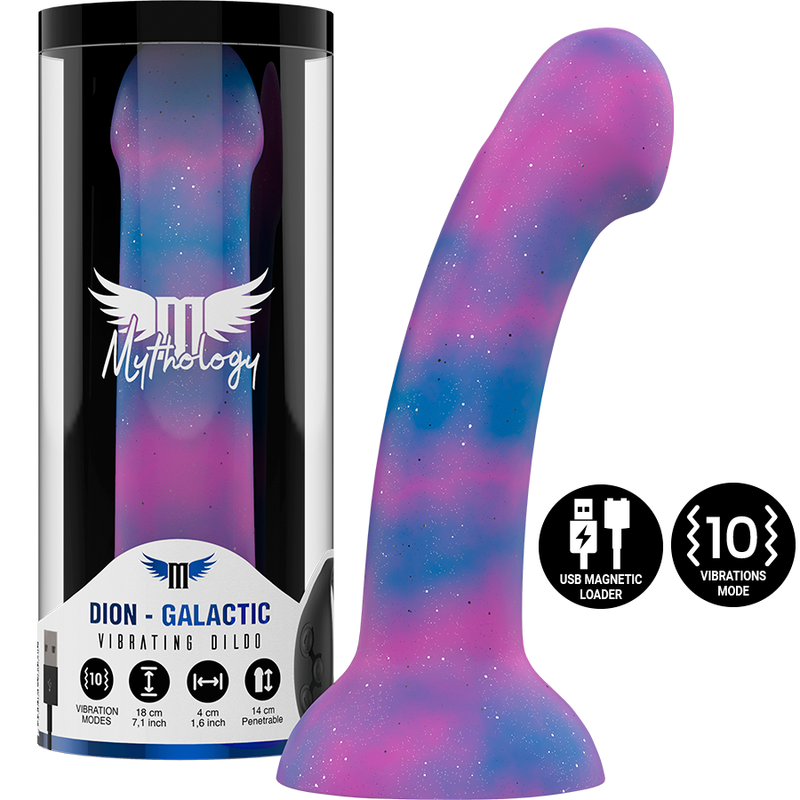 Mythology dion galactic dildo m - vibratore watchme tecnologia wireless compatibile-1