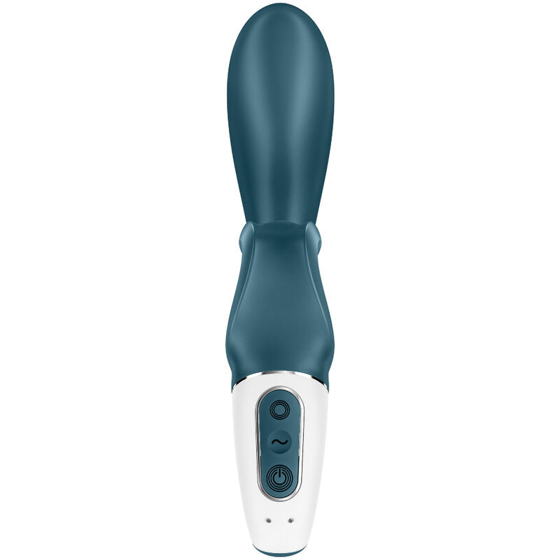 Satisfyer hug me rabbit vibrator app - blue-2