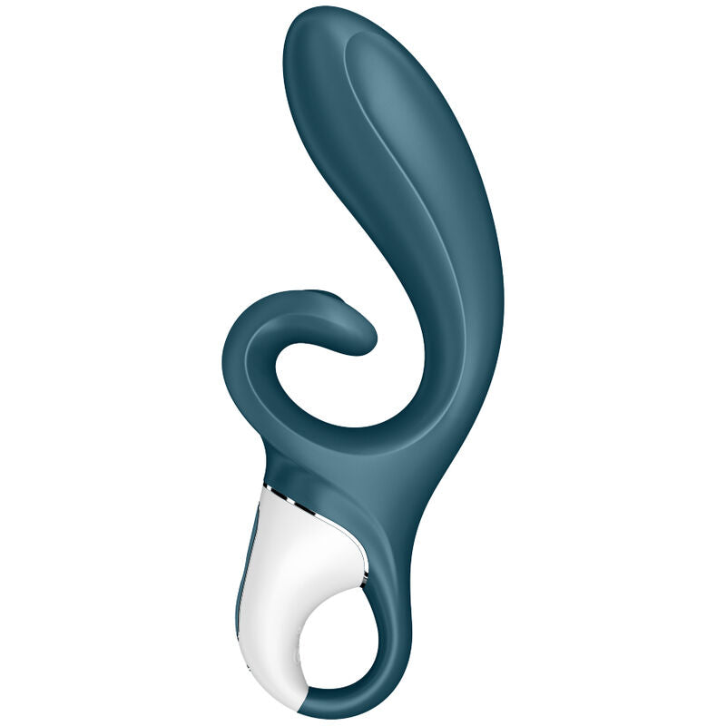 Satisfyer hug me rabbit vibrator app - blue-1