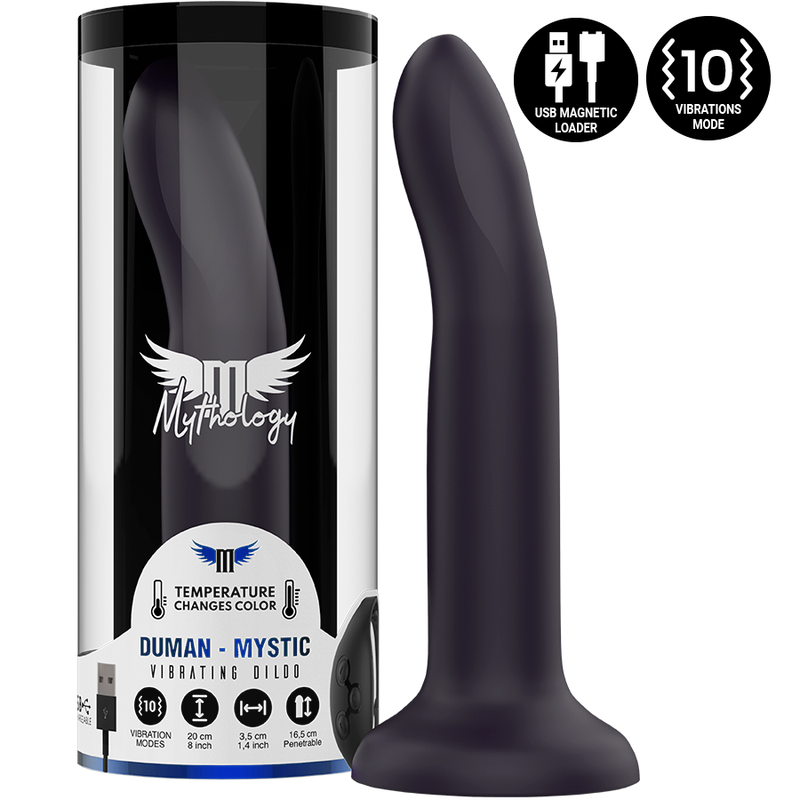 Mythology duman mystic dildo l - vibratore watchme tecnologia wireless compatibile-1