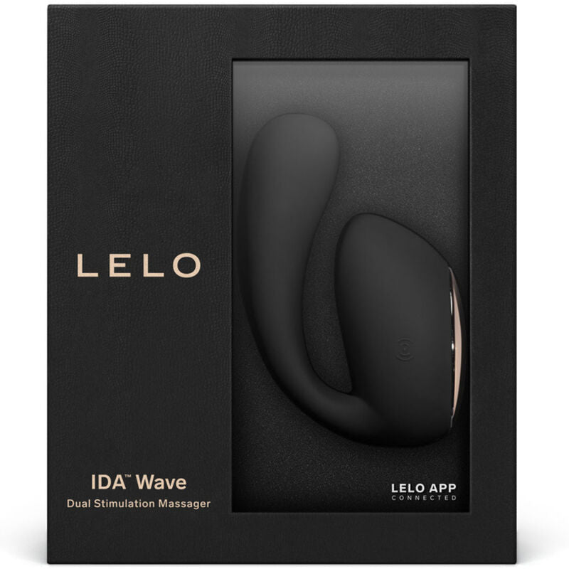 Lelo ida wave masajeador parejas negro-3