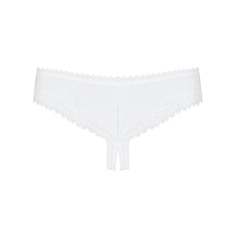 Obsessive - alabastra thong crotchless white s/m-3