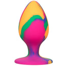 Calex cheeky grande tie-dye plug anale-0