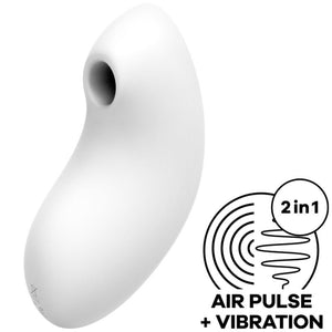 Succia Clitoride Satisfyer Vulva Lover 2 Bianco
