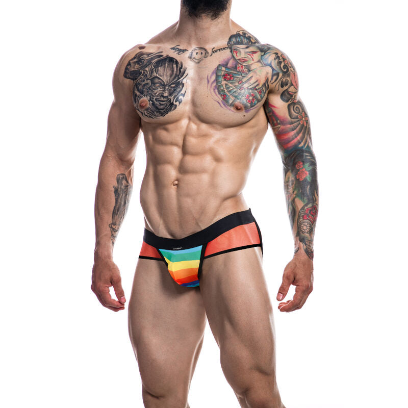 Cut4men - jockstrap rainbow xl-0