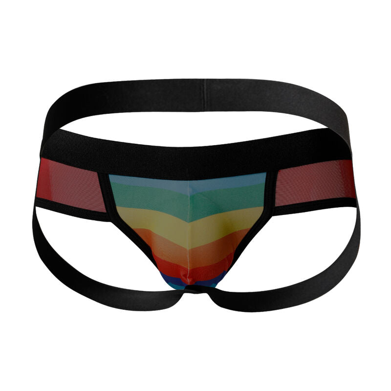 Cut4men - jockstrap rainbow xl-3