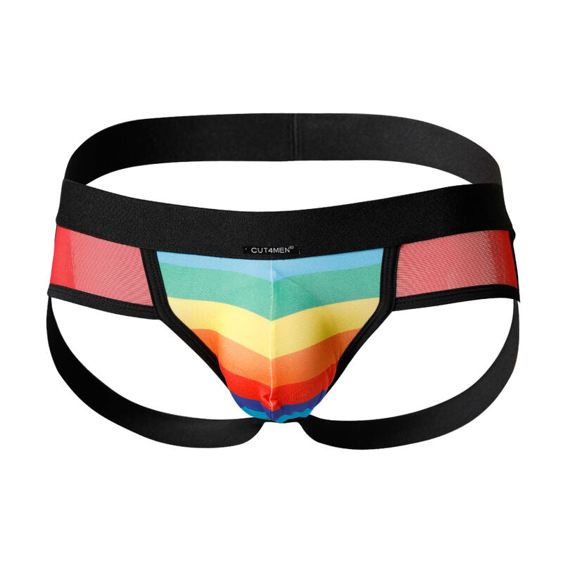 Cut4men - jockstrap rainbow xl-2