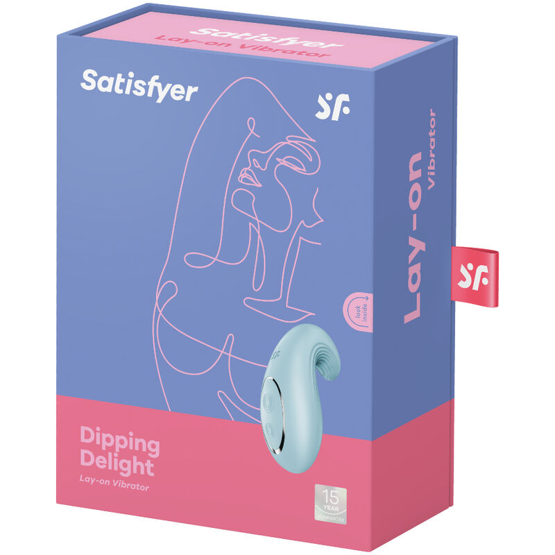 Vibratore da appoggio satisfyer dipping delight - blu-3