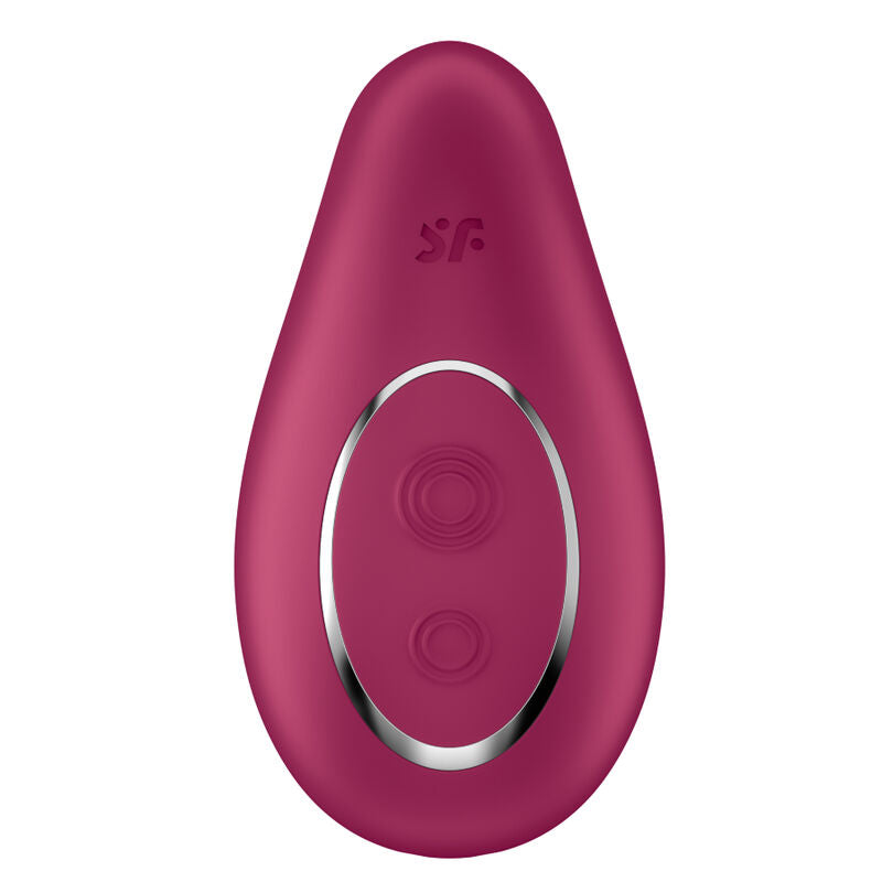 Vibratore da appoggio satisfyer dipping delight - rosso-1