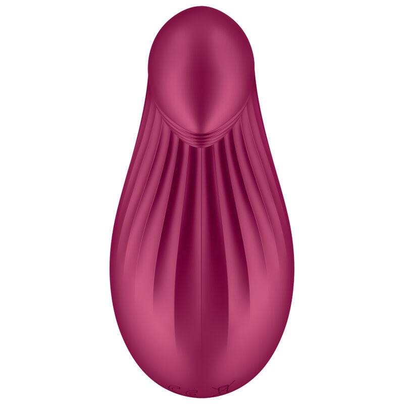 Vibratore da appoggio satisfyer dipping delight - rosso-2