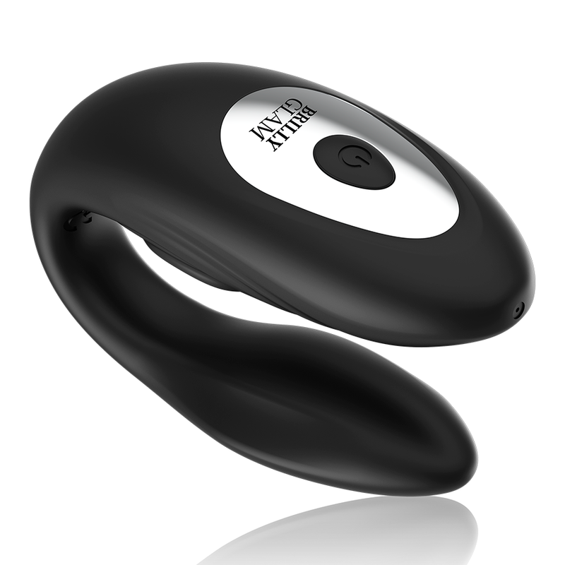 Brilly glam couple pulsing & vibrating remote control-5
