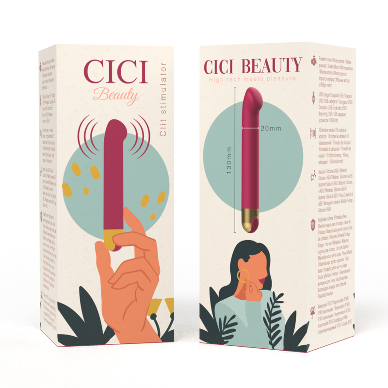 Cici beauty premium silicone clit stimolatore