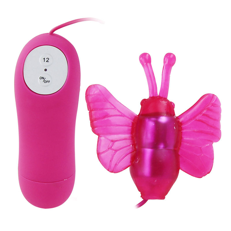 Cute secret mariposa estimuladora vibrador 12v-1