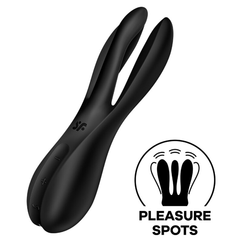 Vibratore satisfyer threesome 2 - nero-0