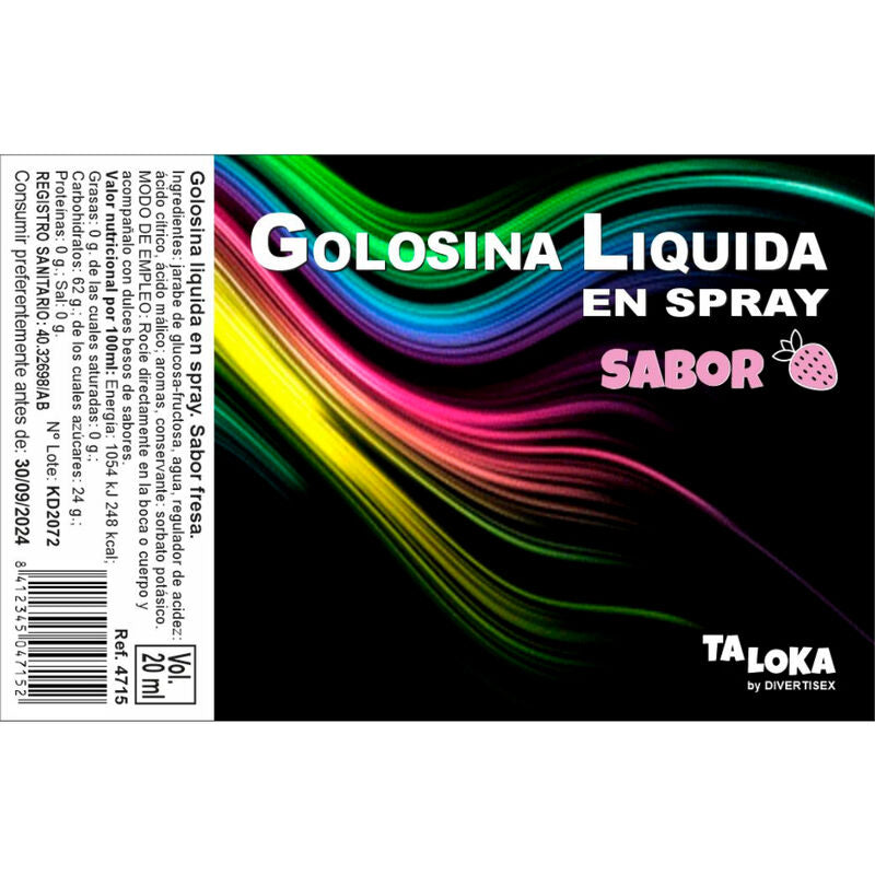 Taloka - spray golosina lÍquida fresa-0