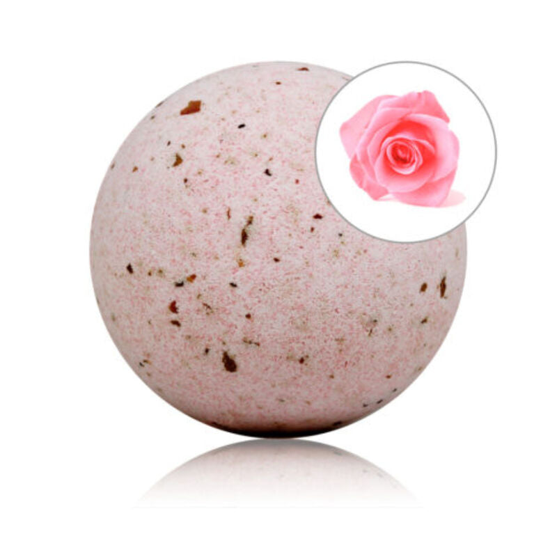 Taloka - bomba da bagno profumata di rose con petali di rosa-0
