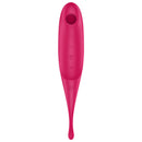 Stimolatore e vibratore satisfyer twirling pro air pulse - rosso-1