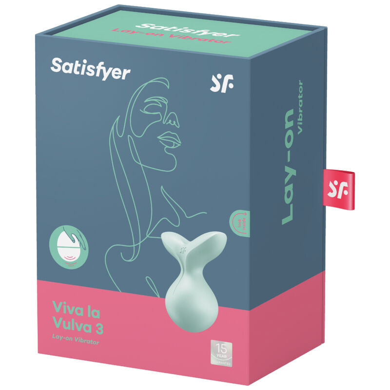 Vibratore satisfyer viva la vulva 3 - verde-3