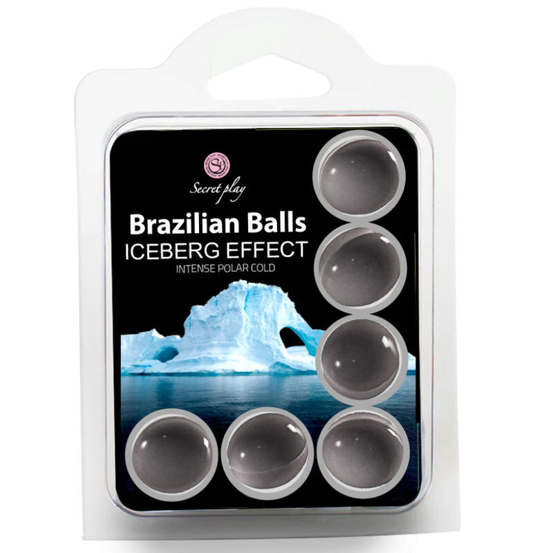 Secret play set 6 palline brasiliana effetto iceberg-0