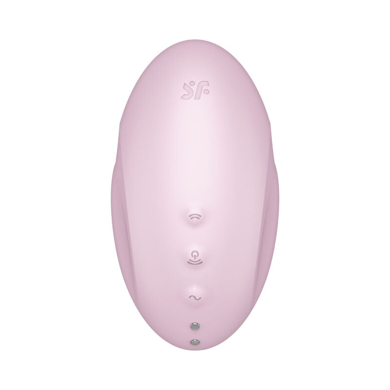 Satisfyer vulva lover 3 stimolatore e vibratore a impulsi d''aria - rosa-2
