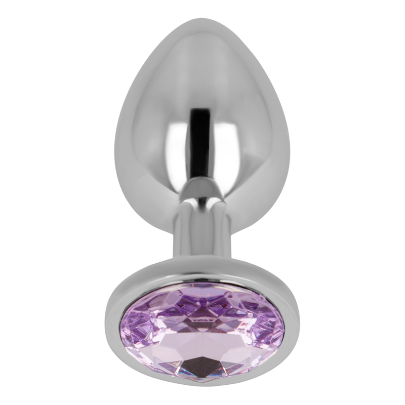Ohmama anal plug metal violet 7 cm-2