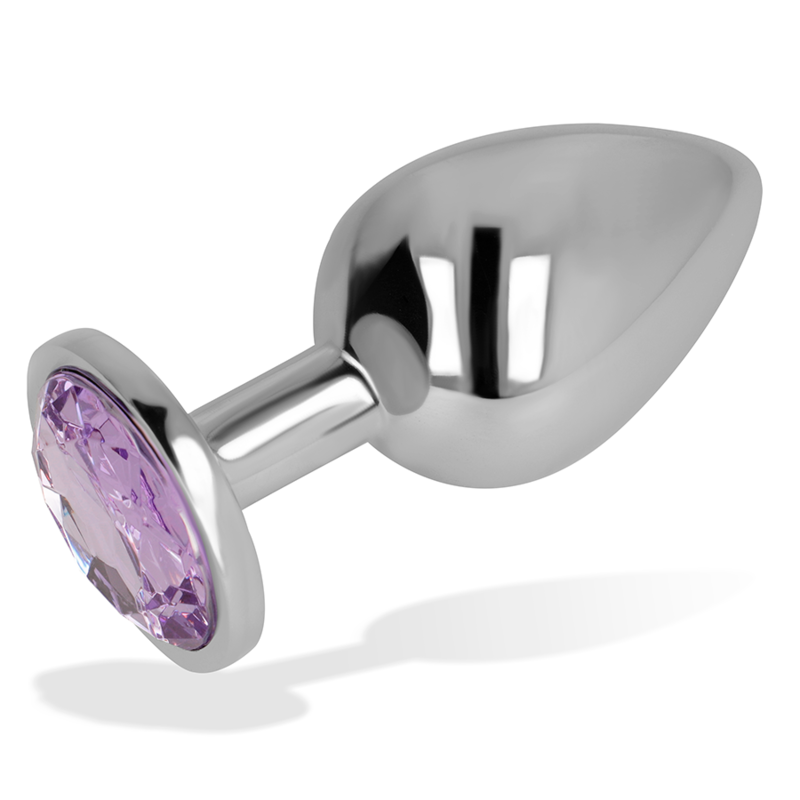 Ohmama anal plug metal violet 7 cm-0