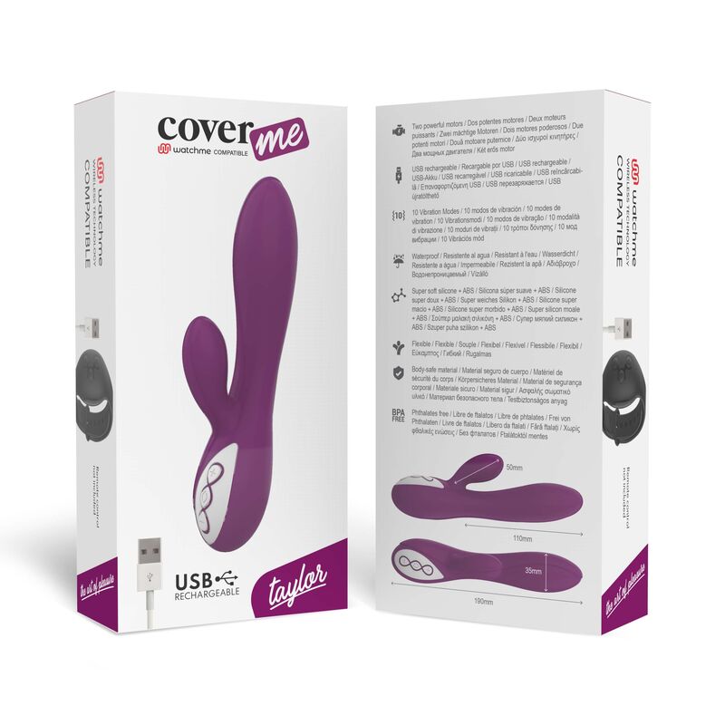Coverme taylor vibrator watchme wireless technology compatible-5
