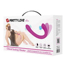 Vibratore e stimolatore pretty love alex - viola-5