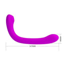 Vibratore e stimolatore pretty love alex - viola-2