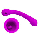 Vibratore e stimolatore pretty love alex - viola-1