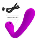 Vibratore e stimolatore pretty love alex - viola-4