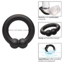 California exotics alpha muscle anello nero-3