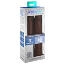 Pipedreams sleeve 22,86 cm + 7,62 cm plug brown-2