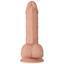 Bellissimo incontro catoblepas dildo realistico e flessibile 20,6 cm - carne-2