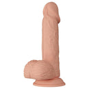 Bellissimo incontro catoblepas dildo realistico e flessibile 20,6 cm - carne-3