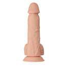 Bellissimo incontro bahamut dildo realistico e flessibile 21,8 cm - carne-2