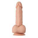 Bellissimo incontro bahamut dildo realistico e flessibile 21,8 cm - carne-3