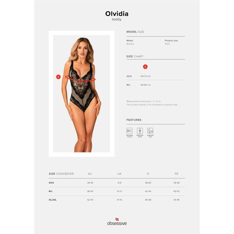 Obsessive - olvidia teddy xs/s-4