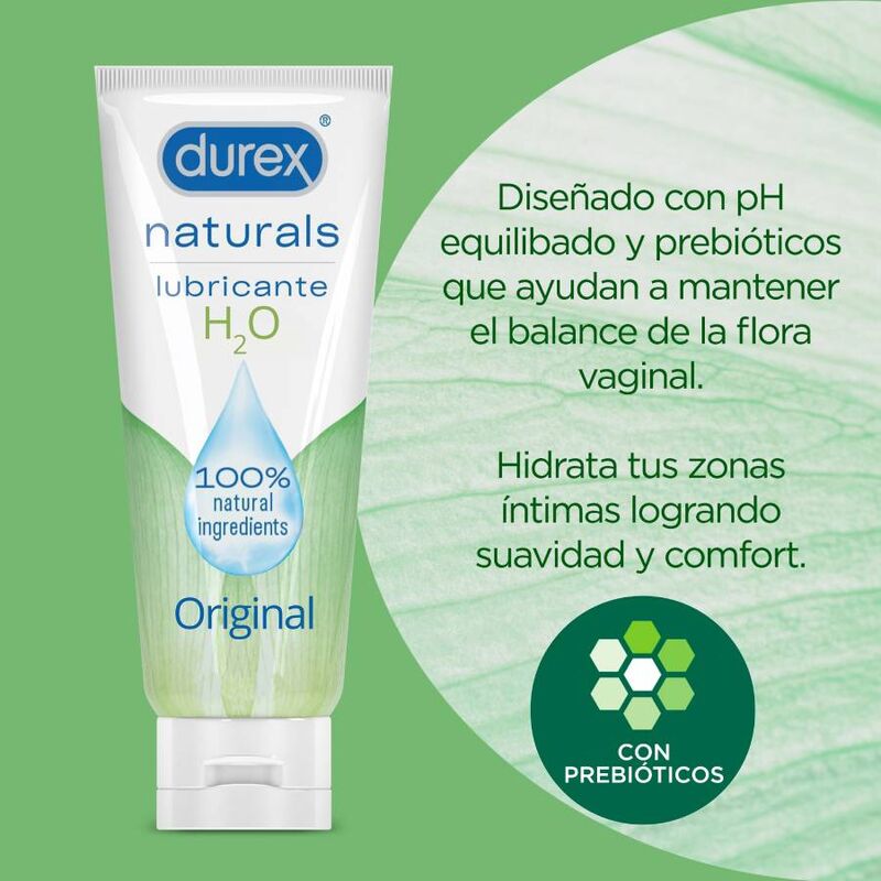 Durex lubrificante gel naturals intimate 100ml-3