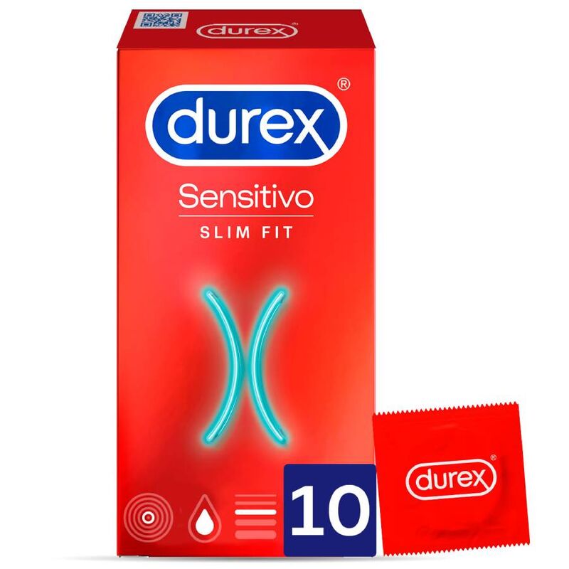 Durex sensitivo slim fit 10 unidades-1