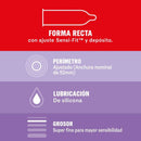 Contatto totale durex sensibile 12 unità-2