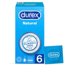 Durex natural classic 6 unitÀ-0