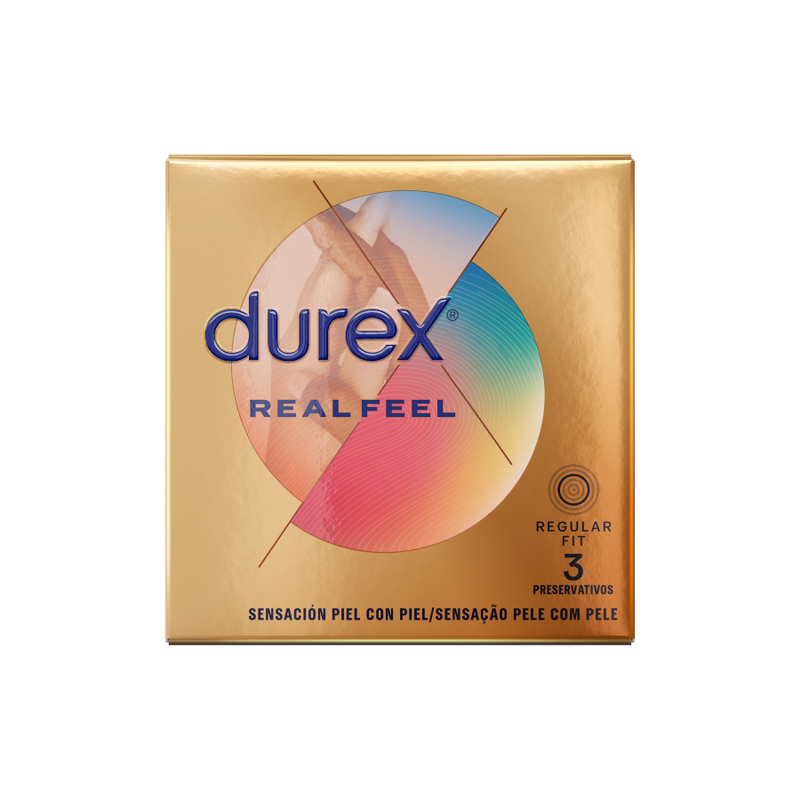 Durex real feel preservativo 3 uds-2