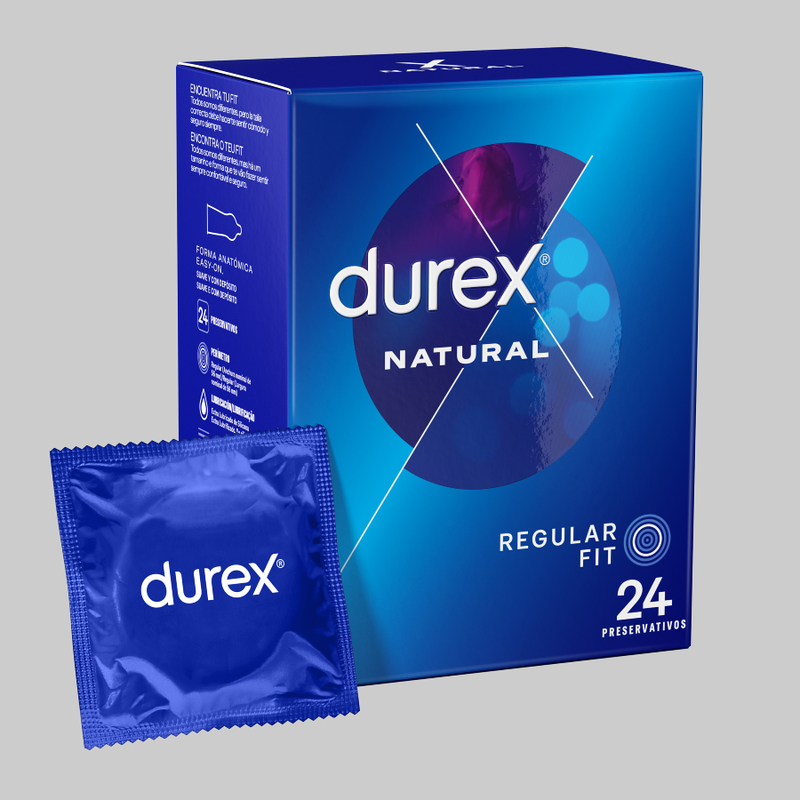 Durex natural plus 24 unità-3