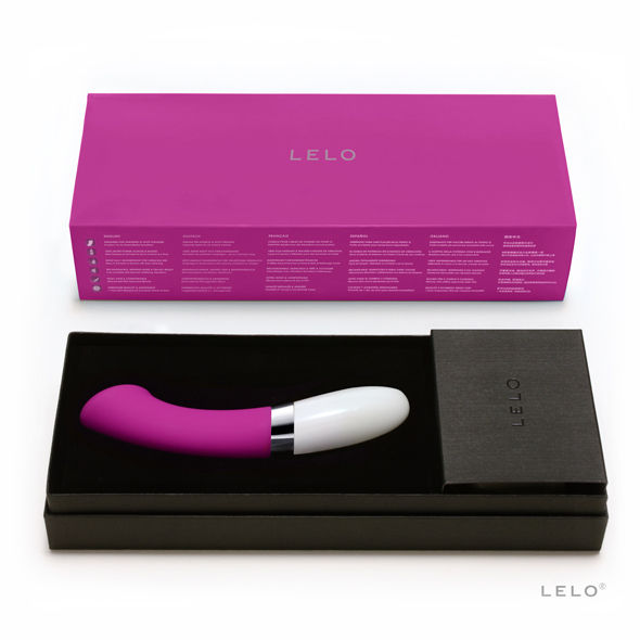 Confezione di Lelo Gigi 2 Vibratore per punto G e clitoride (colore Deep Rose)