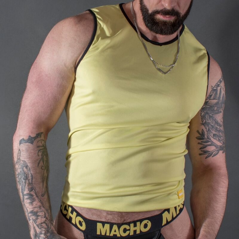 Camicia macho gialla s/m